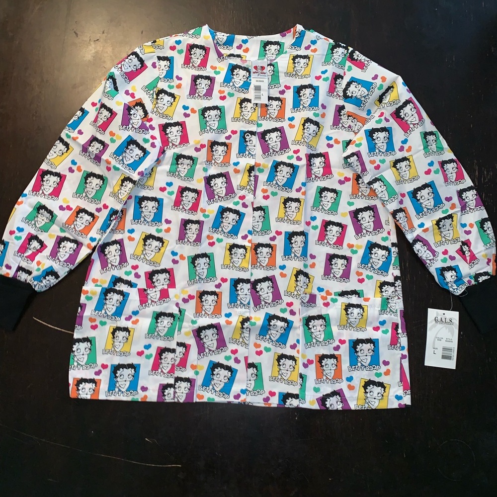 G.A.L.S. of California long sleeve scrub tops